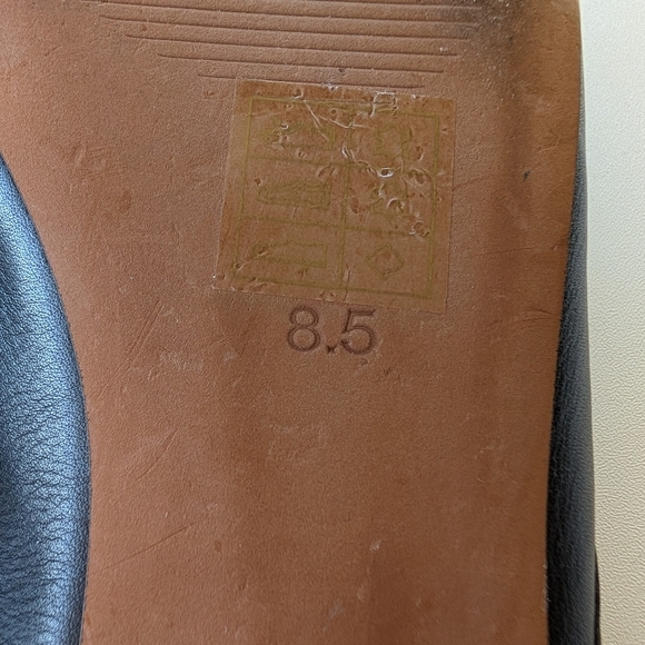 MADEWELL The Adelia Mule in Black Leather Size 8.5 - Picture 9 of 10